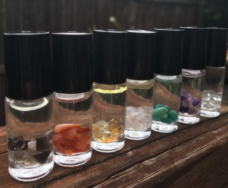 Aromatherapy Workshop~Uplifting Abundance Intention Spray with Gemstones