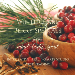Winter Care Berry Specials at the Integrative Healing Arts Studio West Reading Massage Reiki Holistic Health
