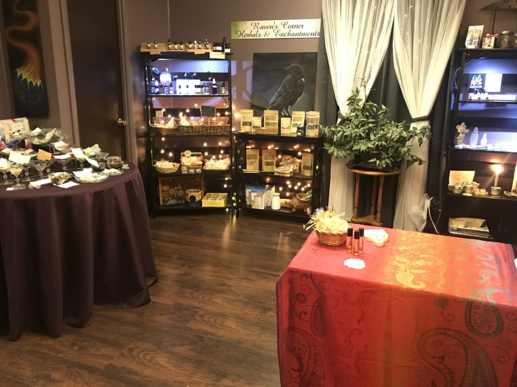 Healing Boutique Integrative Healing Arts Studio, Raven's Corner Herbals & Enchantments